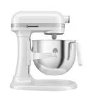 Mixer cu bol 6.6L, Professional Heavy Duty, White - KitchenAid