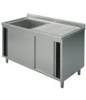 Spalator inchis cu cuva stanga si usi glisante, 1200x600 mm