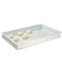 Cutie plastic pentru paline aluat pizza, 600x400x100 mm