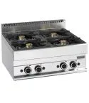 Masina de gatit pe gaz, 4 arzatoare, 17,2 Kw