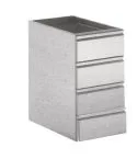 Modul cu 4 sertare, 400x640 mm