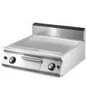 Grill  pe gaz cu placa 2/3 neteda si 1/3 striata, de banc, TERMA PLUS