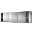 Dulap suspendat, usi glisante, 1 polita, 1600x400 mm