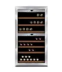 Vitrina de vinuri refrigerata, 2 zone de temperatura, 66 sticle