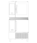 Kit suprapunere pentru cuptor Skyline GN1/1
