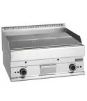 Grill electric cu placa neteda, de banc, 695x520 mm