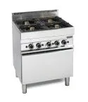 Masina de gatit pe gaz cu cuptor electric, 4 arzatoare