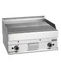 Grill pe gaz cu placa neteda, de banc, 695x520 mm