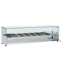 Vitrina rece ingrediente, 5xGN1/3, h=150 mm