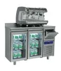 Modul bar refrigerat, 2 usi sticla GN1/1