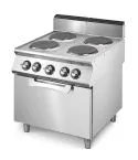 Masina de gatit electrica, 4 plite, cuptor static electric