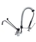 Baterie de pre-clatire cu robinet monobloc si 1 levier actionare la cot