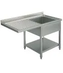 Spalator, cuva cu picurator suspendat stanga, 1400x600 mm