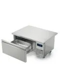 Suport pentru plite adancimea 900, l=1200 mm cu 1 sertar refrigerare GN 2/1 h=150 mm