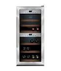 Vitrina de vinuri refrigerata, 2 zone de temperatura, 24 sticle