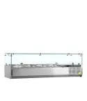 VITRINA INGREDIENTE CU CAPAC GN1/4 DIM.1200*335*225MM