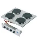 Masina de gatit electrica incastrata, 4 plite