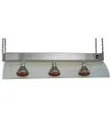 Lampi cu infrarosu, montare pe acoperis, 3xGN1/1
