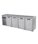 Modul refrigerat de servire, 1 cuva pe stanga, 4 usi pentru butoaie 50 l