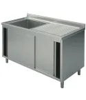 Spalator inchis cu cuva stanga si usi glisante, 1000x600 mm