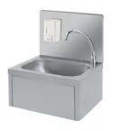 Lavoar de perete pentru spalarea mainilor, cu modul pentru sapun