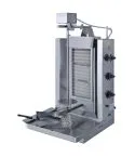 Gratar pe gaz pentru kebab, 3 zone de incalzire, motor superior, 30 kg