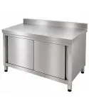 MASA DE LUCRU DIN INOX TIP DULAP