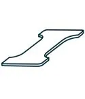 Insertie pentru plite electrice patrate V7040IMP