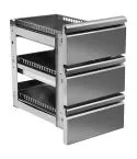 Kit sertare 3x 1/3 pentru mese refrigerate cu adancime 600 mm