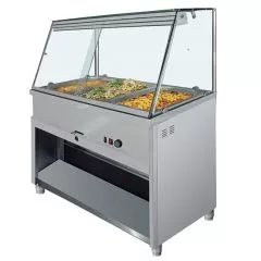 Vitrina bain-marie, 5xGN1/1
