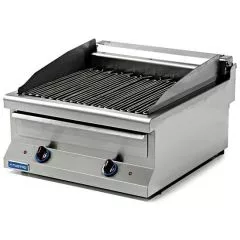 Grill traditional electric, de banc, 2 zone de lucru, 1055x472 mm