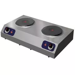 Plita electrica, de banc, 2 plite