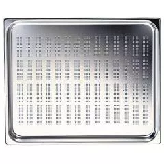 Cuva inox gastronorm, perforata, GN1/2, h=100 mm