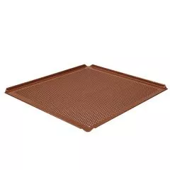 Tava perforata patiserie, cu silicon, GN2/3
