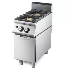 Masina de gatit pe gaz, cu 2 arzatoare, dulap inchis