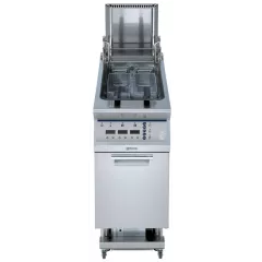 Friteuza electrica simpla HP cu sistem automat de ridicare a cosului la sfarsitul ciclului; Capacitate: 23 litri