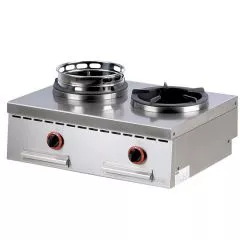 Masina de gatit pentru wok, 2 arzatoare