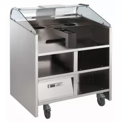 Statie mobila live-cooking Libero Point Electrolux Professional. Adecvat pentru 2 aparate din gama Libero HP