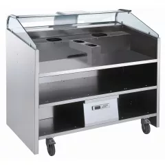 Statie mobila live-cooking Libero Point Electrolux Professional. Adecvat pentru 3 aparate din gama Libero HP