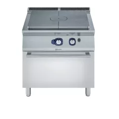 Plita solida Electrolux Professional cu alimentare pe gaz (7 kW) pe cuptor cu alimentare pe gaz (6 kW)