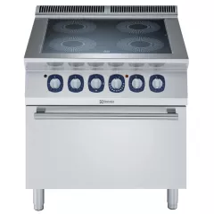Masina de gatit cu infrarosu Electrolux Professional, 4 zone (2,2 kW fiecare), pe cuptor electric (6 kW)
