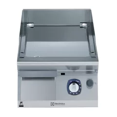 Gratar de banc cu placa neteda din crom Electrolux Professional, alimentare gaz, jumatate de modul, control prin termostat