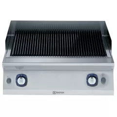 Grill cu roca vulcanica Electrolux Professional, alimentare gaz, de banc, modul complet.