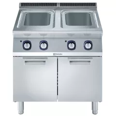 Masina electrica de fiert paste Electrolux Professional, 24,5+24,5 litri, cu 2 cuve
