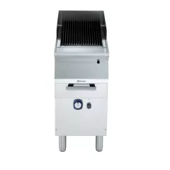 Grill gaz jumatate de modul Electrolux Professional, autonom