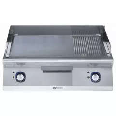 Grill electric Electrolux Professional, de banc, placa striata si placa neteda