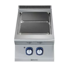 Masina de gatit Electrolux Professional cu 2 plite patrate (4 kW fiecare), alimentare electrica, de banc