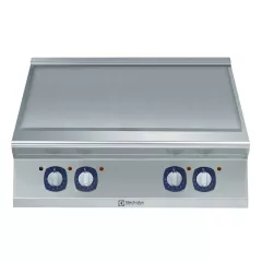 Plita unica Electrolux Professional, electrica, 4 zone de incalzire, cu banc din otel moale