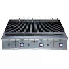 Grill de banc PowerGrill Electrolux Professional, alimentare pe gaz, dimensiune mare - HP
