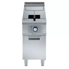 Friteuza electrica Electrolux Professional, 15 litri, cu o cuva in forma de „V” (elementi de incalzire externi) si 1 cos